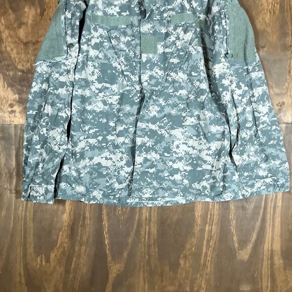 Military Army Combat Unisex Coat Green Camouflage Uniform Digicam Medium Regular - Picture 3 of 13